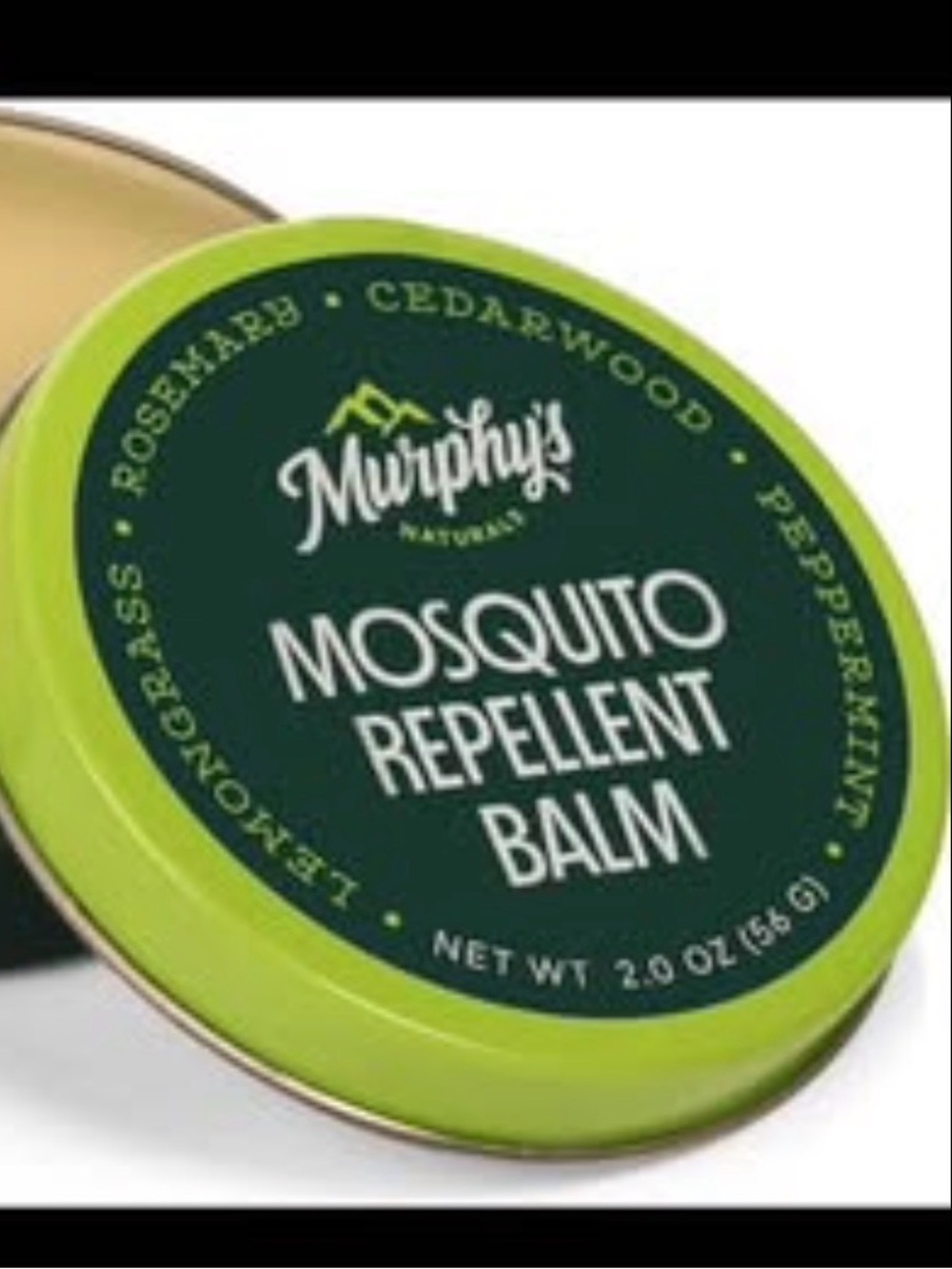 Natural Mosquito Repellent Balm - Green